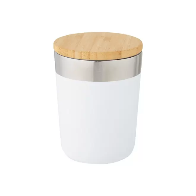 MUG PERSONNALISÉ ISOTHERME 300 ML 'LIRANA' 4J - blanc