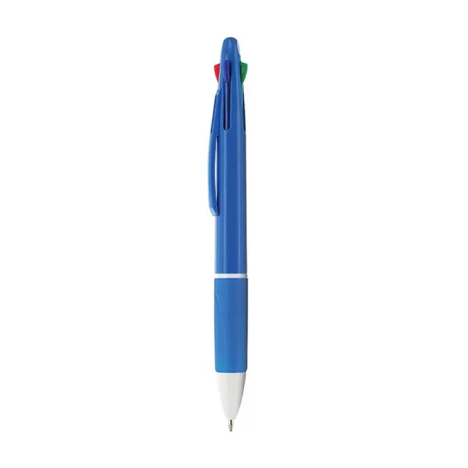 STYLO 4 COULEURS PERSONNALISABLE 'JENNY' - bleu