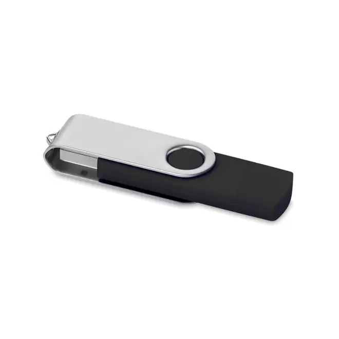 CLE USB OTG PERSONNALISABLE AVEC TYPE C ' TWISTER MATE' 4GO A 32GO - noir