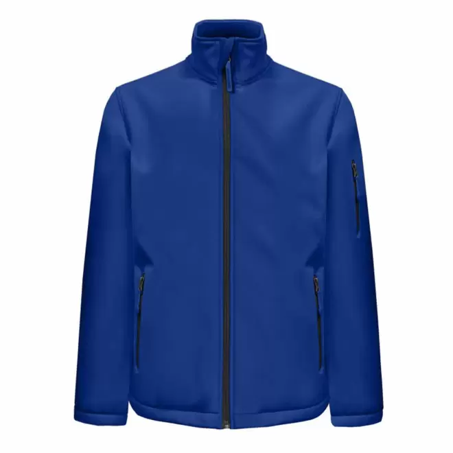 SOFTSHELL HOMME PERSONNALISABLE PEN DUICK 'ATLANTIC' - bleu royal