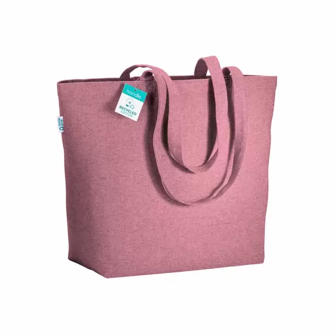 TOTE BAG PERSONNALISABLE 280G 'DELICIAS' - rose