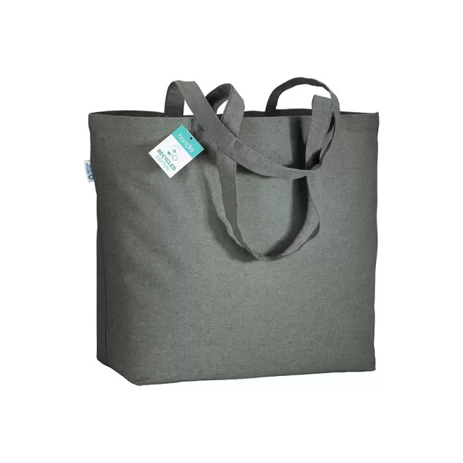 SAC COTON RECYCLE PERSONNALISABLE 190G 'DELICIAS' - vert