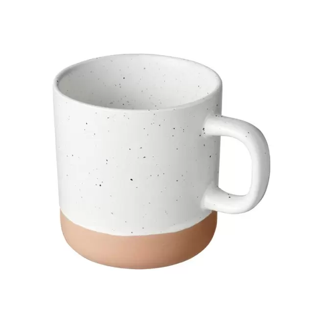 MUG PERSONNALISABLE EN CÉRAMIQUE 'POUNTO' 4 JOURS - blanc