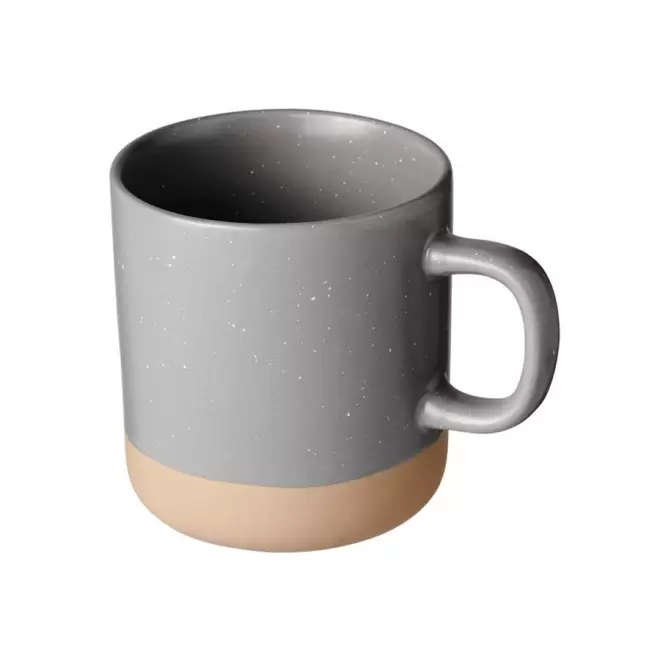 MUG PERSONNALISABLE EN CÉRAMIQUE 'POUNTO' 4 JOURS - gris