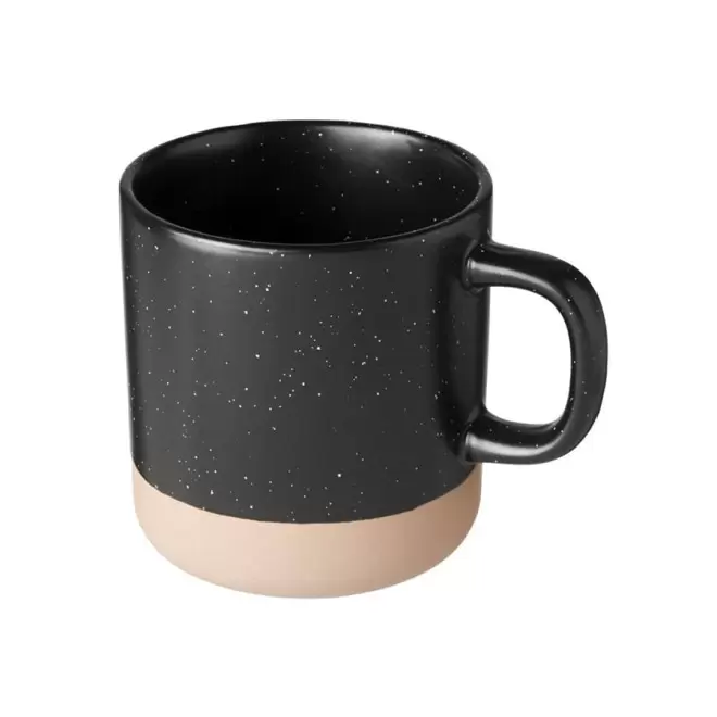 MUG PERSONNALISABLE EN CÉRAMIQUE 'POUNTO' 4 JOURS - noir