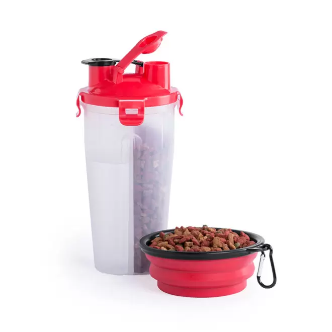 SET GAMELLE PERSONNALISABLE 'KIBEL' - rouge