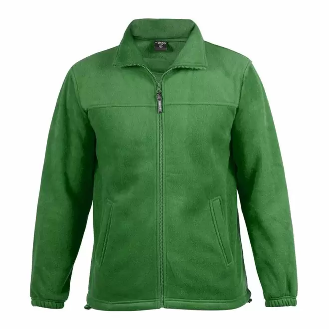 POLAIRE PERSONNALISABLE ZIPPÉE 280G 'COLARI' - vert