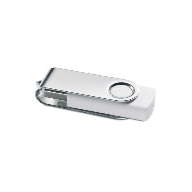 CLE USB PUBLICITAIRE 'TWISTER' 2GO A 32GO - blanc