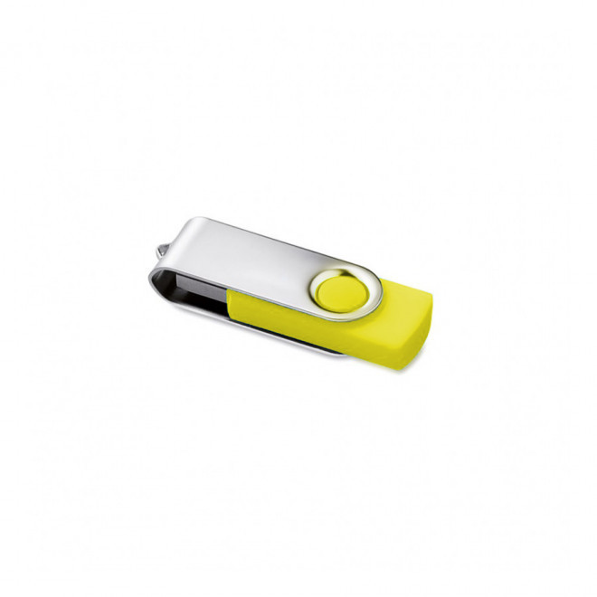 CLE USB PUBLICITAIRE 'TWISTER' 2GO A 32GO - jaune