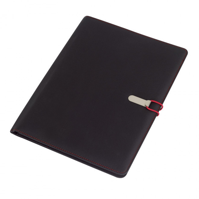 CONFÉRENCIER PERSONNALISABLE A4 'NICOLIN' - rouge