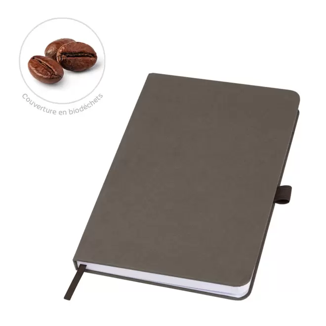  CARNET A5 PERSONNALISE BIODECHETS 'SULEA' - marron