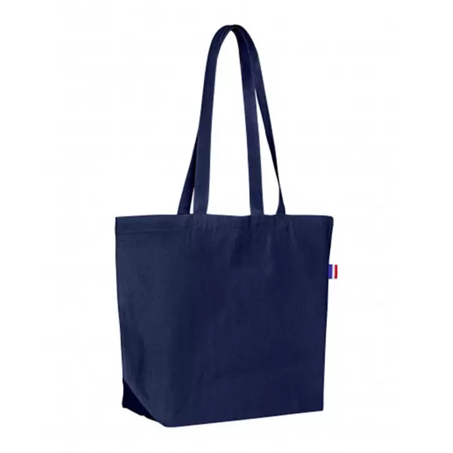 SAC COTON COLORE PUBLICITAIRE 220G 'FLORENT' - bleu marine