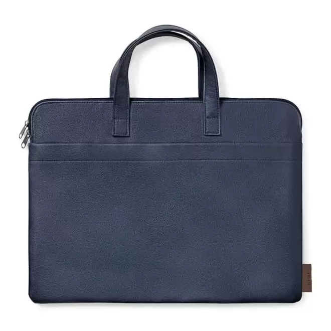 PORTE-DOCUMENTS PERSONNALISABLE 'TORBI' - bleu marine