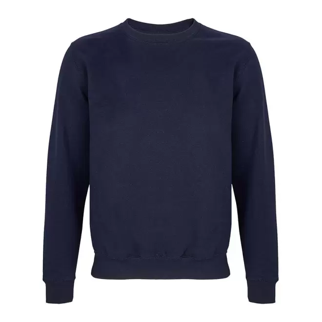 SWEAT COL ROND MIXTE PERSONNALISABLE 'COLUMBIA' - bleu marine