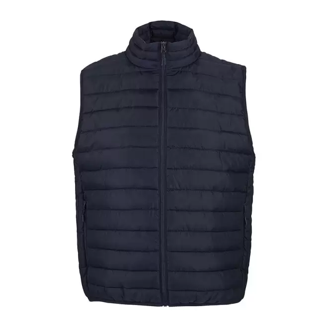 DOUDOUNE SANS MANCHES PERSONNALISABLE HOMME 'STREAM BW' - bleu marine