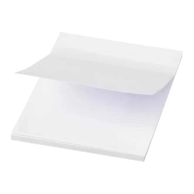 MEMOS REPOSITIONNABLES PUBLICITAIRES 'FORNOTE' 7,5x7,5 CM - blanc
