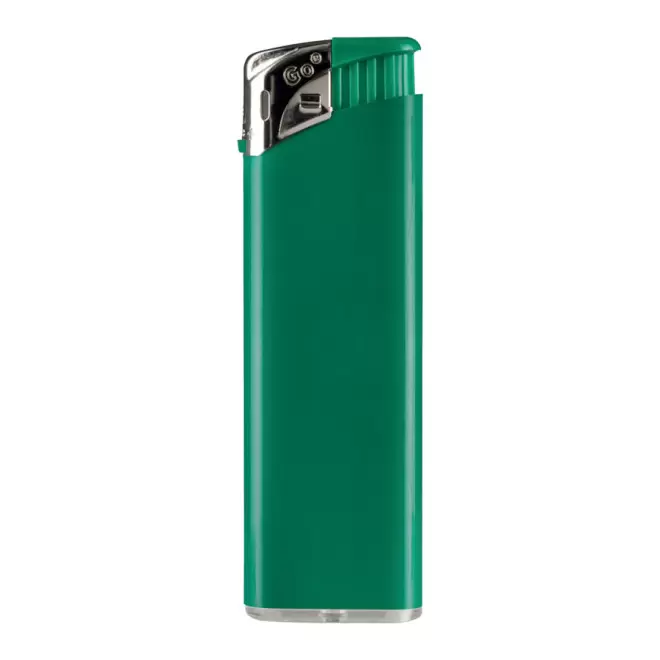 BRIQUET PERSONNALISÉ RECHARGEABLE PIEZO 'SATURNE' - vert