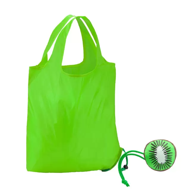 SAC SHOPPING PLIABLE PERSONNALISABLE 'MAXIFRUITY' - kiwi