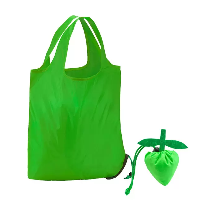 SAC SHOPPING PLIABLE PERSONNALISABLE 'MAXIFRUITY' - pomme