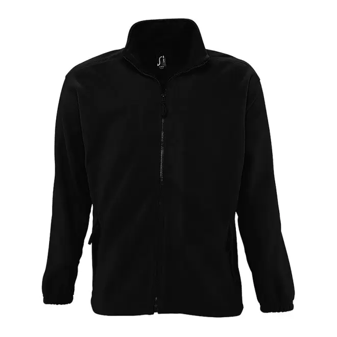 VESTE POLAIRE PUBLICITAIRE ZIPPEE HOMME 'NORTH' EXPRESS 72H - noir
