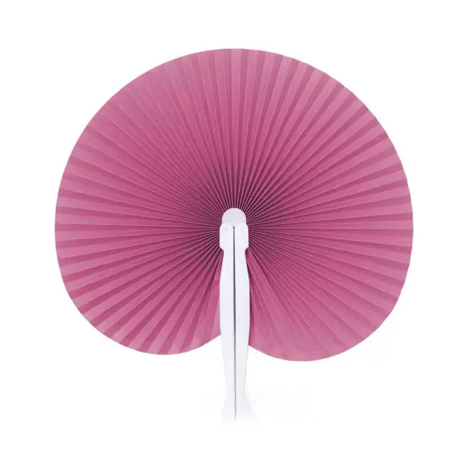 EVENTAIL PUBLICITAIRE PLIABLE 'BREEZE' - rose