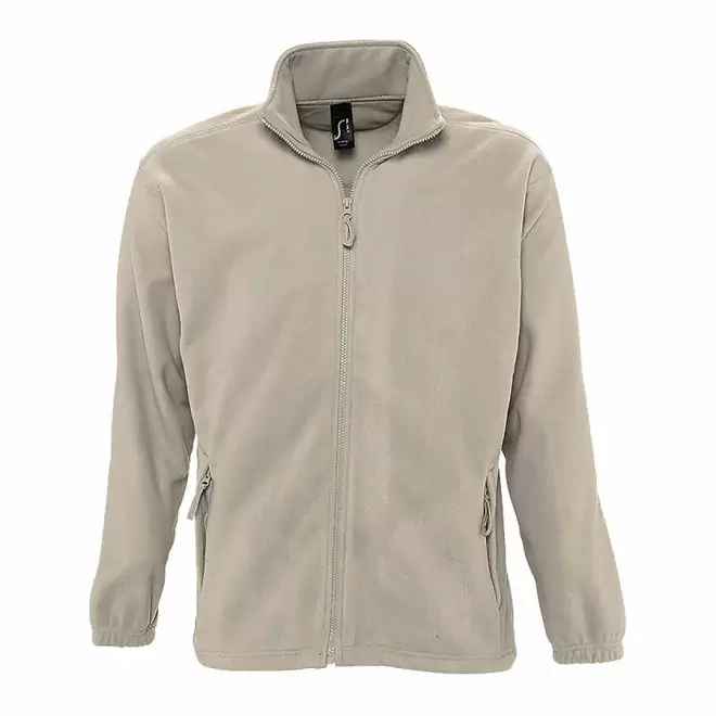 VESTE POLAIRE PUBLICITAIRE ZIPPEE HOMME 'NORTH' EXPRESS 72H - sable