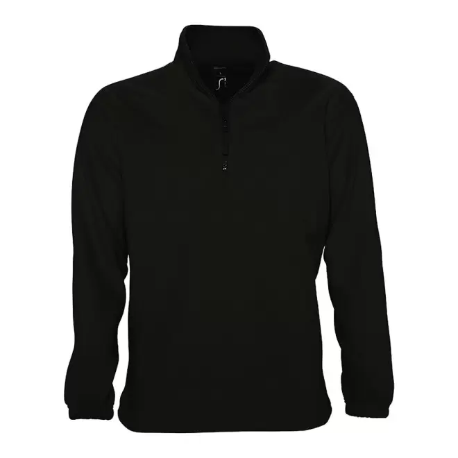 SWEAT-SHIRT PUBLICTAIRE MIXTE POLAIRE 'NESS' 300 GR/M² 72H - noir
