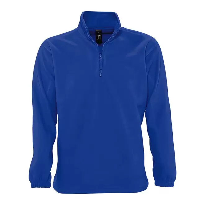 SWEAT-SHIRT PUBLICTAIRE MIXTE POLAIRE 'NESS' 300 GR/M² 72H - bleu royal