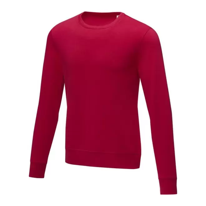 SWEAT PUBLICITAIRE COL ROND HOMME 'ZERIO' 4J - rouge
