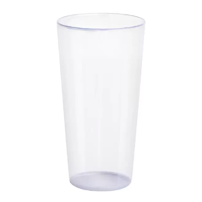 GOBELET PERSONNALISÉ RÉUTILISABLE QUADRI 60 CL 'CUP' - transparent givré