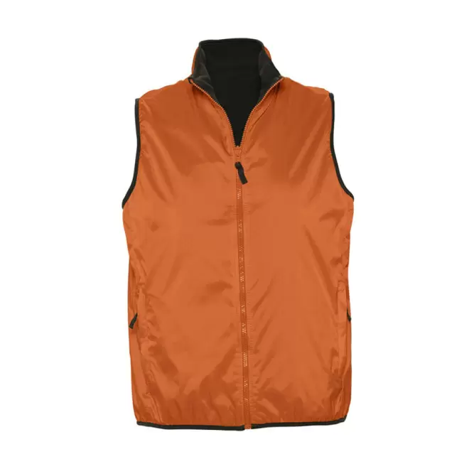 BODYWARMER MIXTE REVERSIBLE 'WINNER' 210 GR/M² - orange