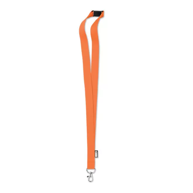 TOUR DE COU PERSONNALISABLE  'LUCO RPET' - orange