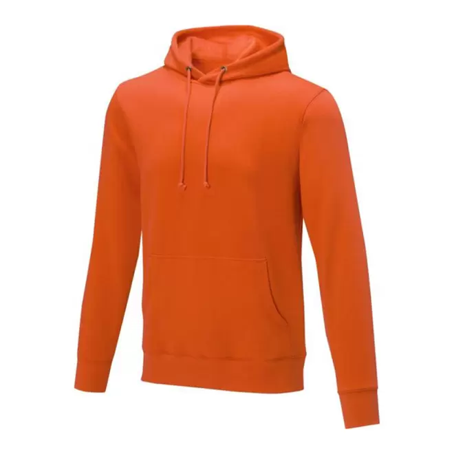 SWEAT PUBLICITAIRE CAPUCHE HOMME 'ZERIA' 4J - orange