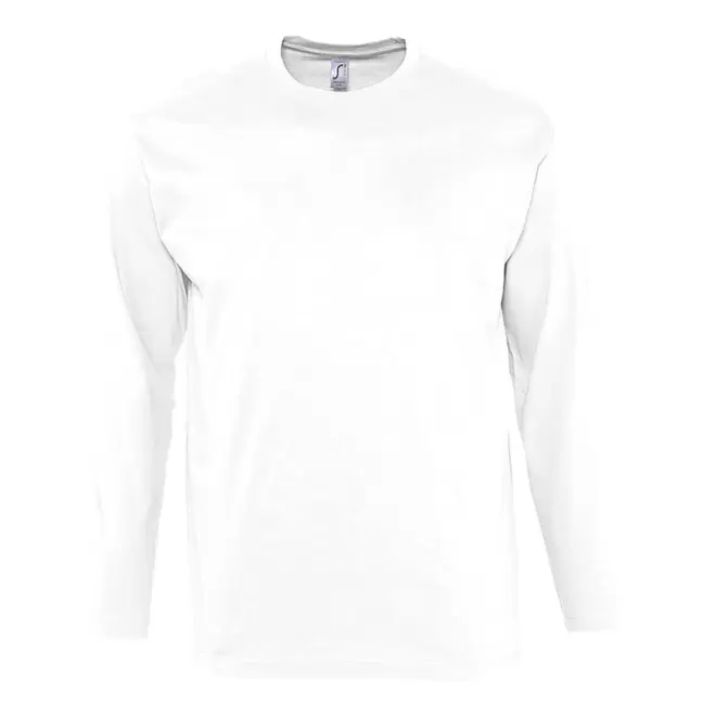 TEE-SHIRT HOMME MANCHES LONGUES 'MONARCH' BLANC 150 GR/M² - blanc