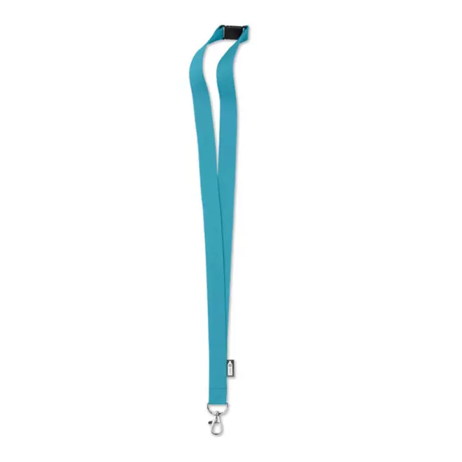 TOUR DE COU PERSONNALISABLE  'LUCO RPET' - turquoise