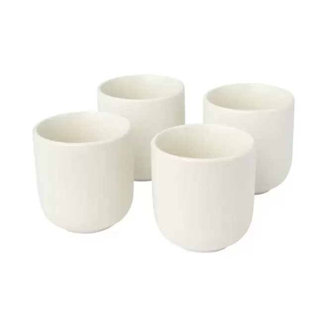 RAPIDE 4J - SET DE MUGS À CAFÉ PERSONNALISABLE 'CROULIO' - blanc