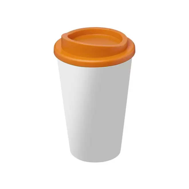 GOBELET PUBLICITAIRE ISOTHERME AMERICANO® QUADRI 'IBON' - orange