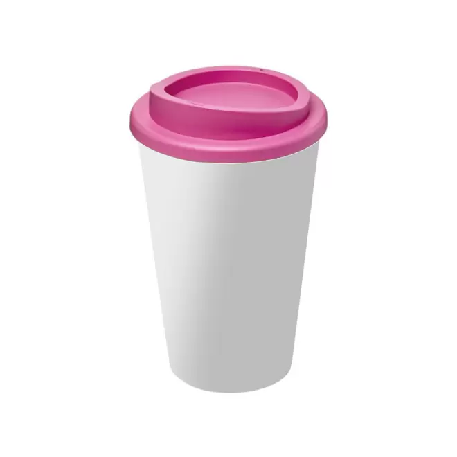 GOBELET PUBLICITAIRE ISOTHERME AMERICANO® QUADRI 'IBON' - magenta