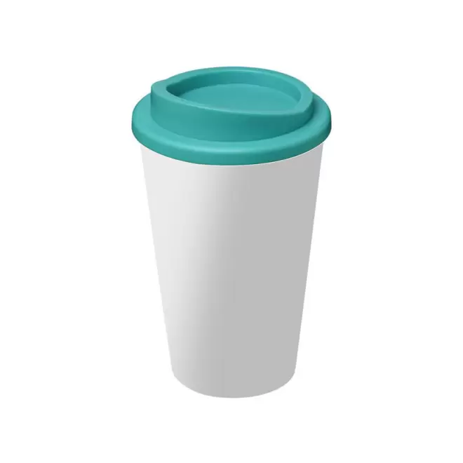 GOBELET PUBLICITAIRE ISOTHERME AMERICANO® QUADRI 'IBON' - vert eau