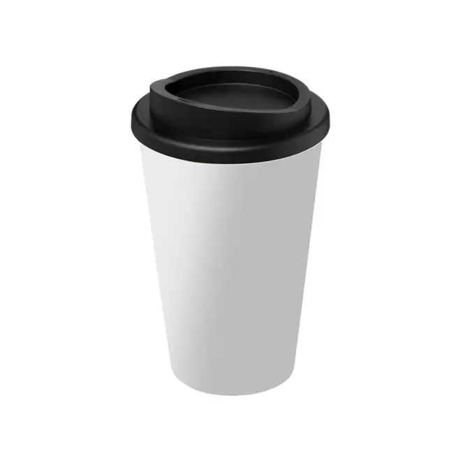 GOBELET PUBLICITAIRE ISOTHERME AMERICANO® QUADRI 'IBON' - noir