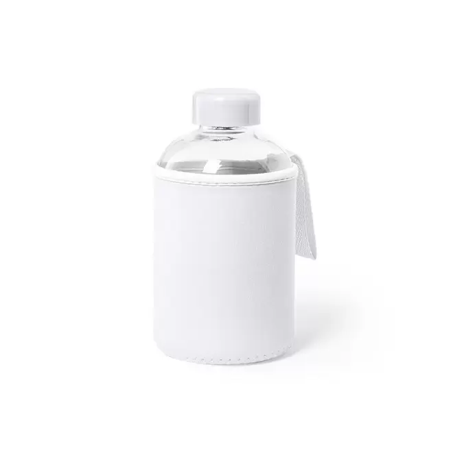 BOUTEILLE PUBLICITAIRE EN VERRE 600 ML 'BERTAH' - blanc