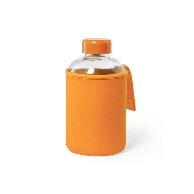 BOUTEILLE PUBLICITAIRE EN VERRE 600 ML 'BERTAH' - orange