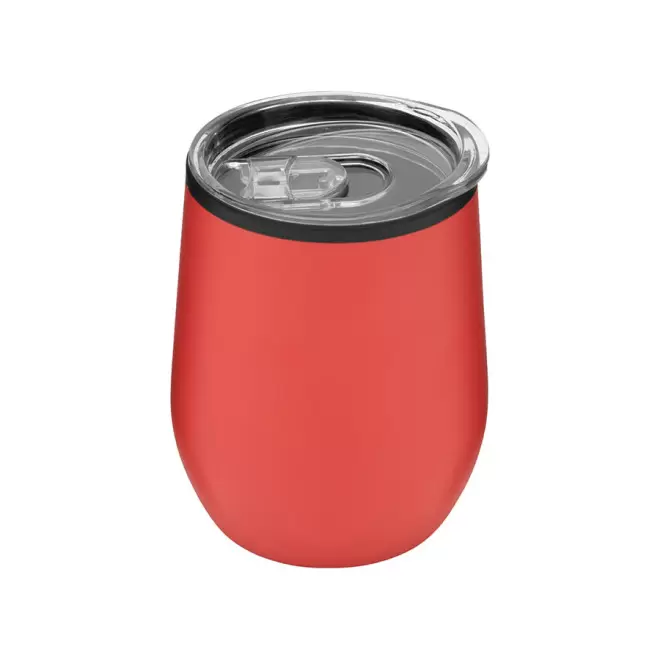 MUG À CAFÉ PERSONNALISABLE À EMPORTER 300 ML 'GOUGA' - rouge