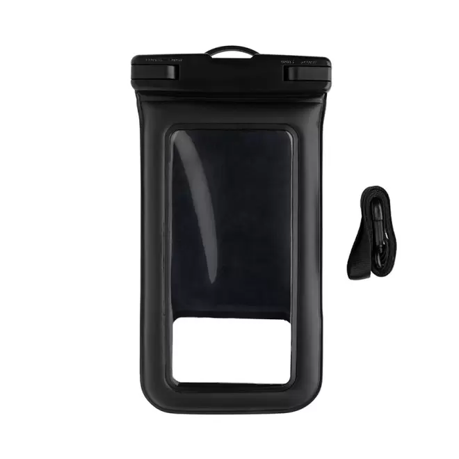 POCHETTE ÉTANCHE PUBLICITAIRE 'WATERLAND' - noir