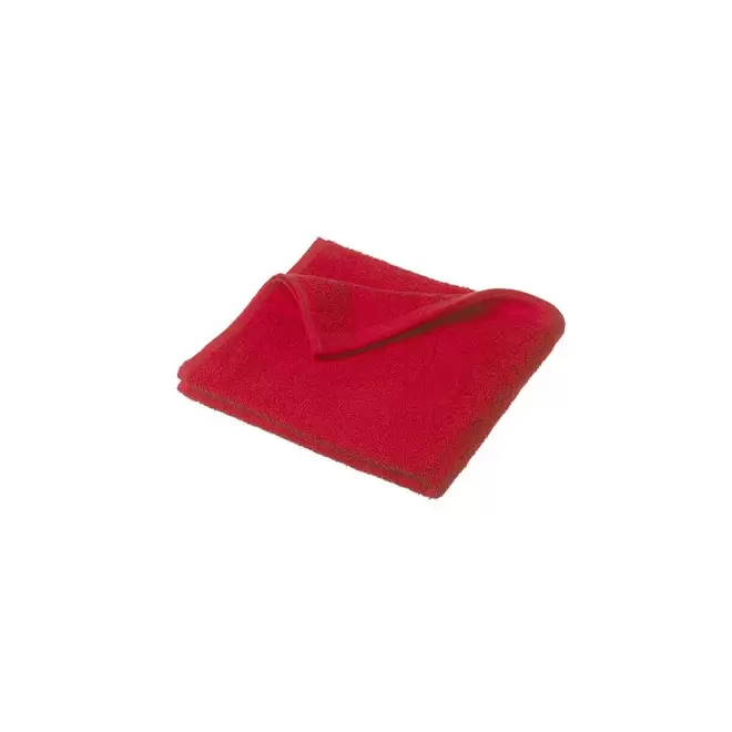 SERVIETTE PUBLICITAIRE 30x50 CM 'ALPHA' - rouge