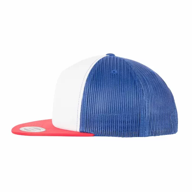 CASQUETTE TRUCKER PERSONNALISÉE PLATE 'FRITZ' - bleu/blanc/rouge