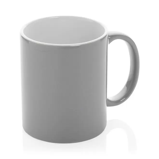 MUG PERSONNALISÉ EN CÉRAMIQUE 350 ML 'DOKIO' - gris