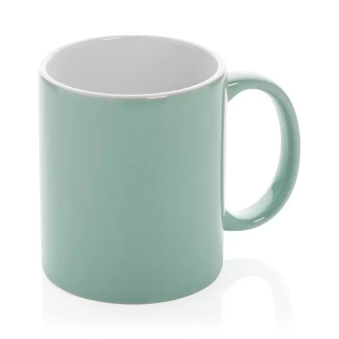 MUG PERSONNALISÉ EN CÉRAMIQUE 350 ML 'DOKIO' - vert