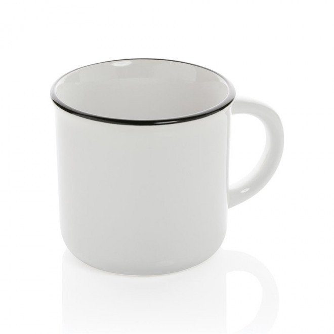 MUG PERSONNALISÉ EN CÉRAMIQUE 280 ML 'LUKIO' - blanc