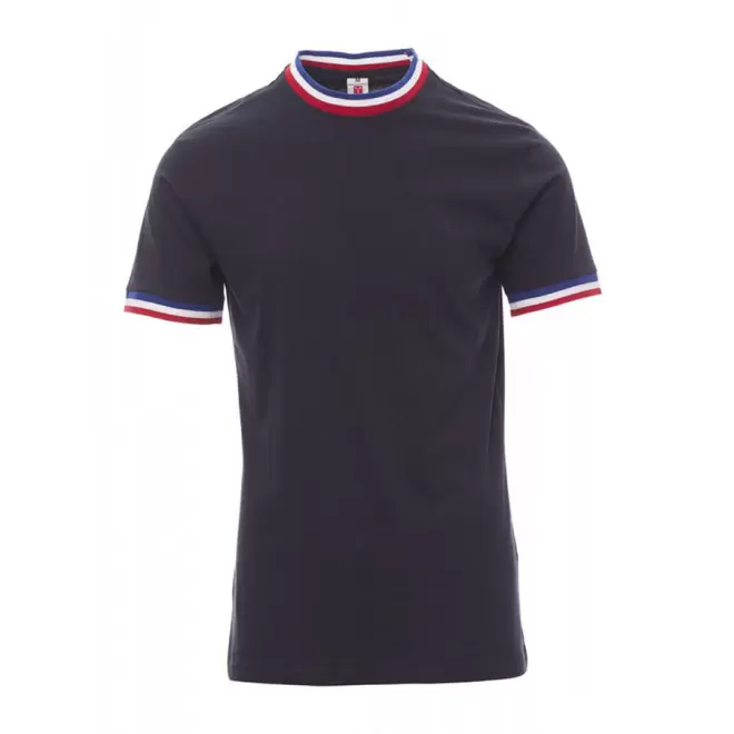 TEE-SHIRT PERSONNALISABLE FRANCE 'FRANCHI' - marine/france
